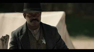 Yours a tin star, - Lawmen: Bass Reeves