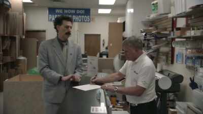 Yours, Borat." - Borat Subsequent Moviefilm
