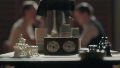 Yours will fall down
when the 90 minutes is up, - The Queen's Gambit