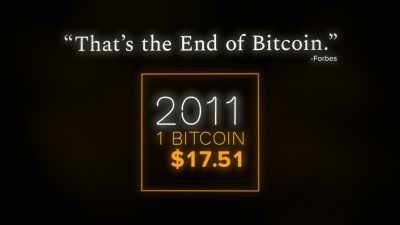 YouTuber:
Bitcoin is a fucking scam. - Money Electric: The Bitcoin Mystery