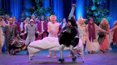 ♪ You've been called by God on high ♪ - Jack Whitehall: Christmas with my Father