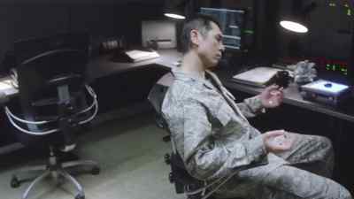 You've been sitting here
since Rush made contact. - Stargate Universe