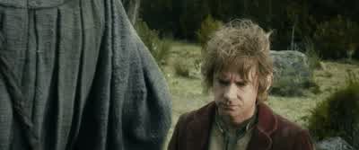 You've changedBilbo BagginsYou're not the same Hobbit as the one who left the ShireI was going to tell youIfound something in the Goblin tunnelsFound whatWhat did you findMy courageGood Well that's goodYou'll need it - The Hobbit: The Desolation of Smaug