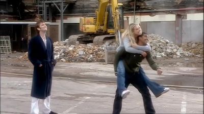 You've cut my hand off - "Doctor Who" The Christmas Invasion