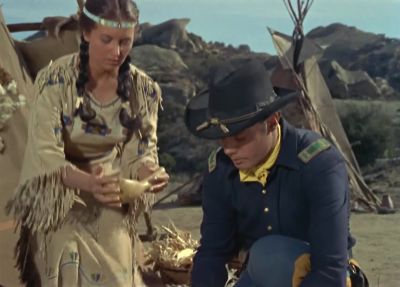 You've disobeyed orders by coming here Let's go - They Rode West