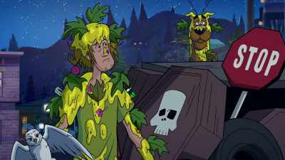 You've eaten
way too much candy, - Happy Halloween, Scooby-Doo!