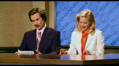 You've got a dirty whorish mouth - Anchorman: The Legend of Ron Burgundy