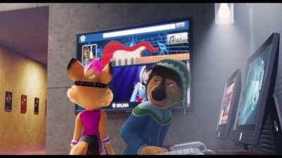 You've got that blue energy trick. - Rock Dog 2: Rock Around the Park