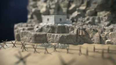 You've got forward emplacements
that are there to chew up - Secret Nazi Ruins