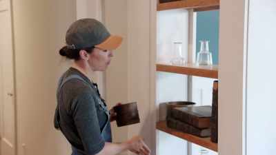 You've got this grid of glass
going this way, - Fixer Upper: Behind the Design