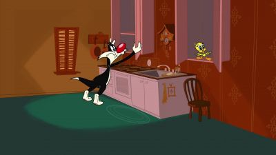 You've got something
on your cheek. - New Looney Tunes
