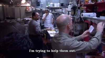 YOU'VE GOT THREE MANAGERS,
TWO CHEFS, - Kitchen Nightmares