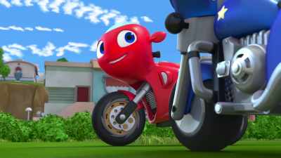 - You've gotta have
the perfect speed - Ricky Zoom