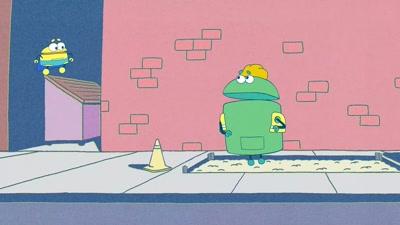 You've gotta help me with this concrete.
I don't know what to do. - StoryBots: Answer Time