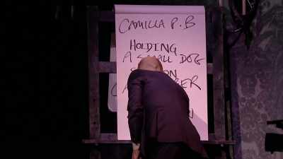 -"You've grown..."
-[laughter] - Derren Brown: Miracle