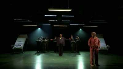 You've learned nothing
because you're a petulant child. - National Theatre Live: Nye