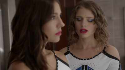You've mentioned her name
before; is she the girl who got - The Cheerleader Escort