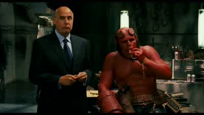 You've murdered meYou have murdered meYou have ridiculed meAnd you have brought this unto yourselfWhatWashington is sending down a new BPRD agentA new guyWhyTo look after you - Hellboy II: The Golden Army