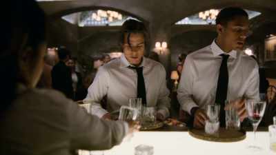 - You've never bussed tables before?
- Do we look like people who buss tables? - The Order