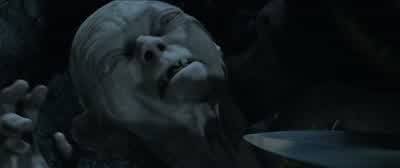 This is sting You've seen it before Haven't you gollum Release him or I'll cut your throat - The Lord of the Rings: The Two Towers