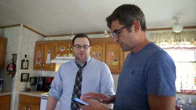 You've written, "Added me." - Louis Theroux: The Night in Question