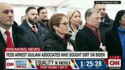 Yovanovitch was recalled
by President Trump - Giuliani: What Happened to America's Mayor?