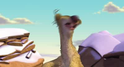 Yuck! I mean, my goodness. - Look out. - Ice Age