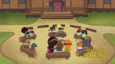 Yup, the kids were playing
Virtual Camp... at real camp. - The Epic Tales of Captain Underpants