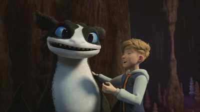 - Yup. This is Thunder, and he's a dragon.
- [purring] - Dragons: The Nine Realms