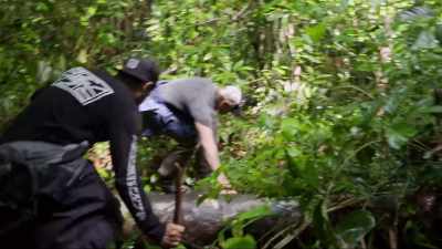 [Zac grunts, chuckles] - Down to Earth with Zac Efron