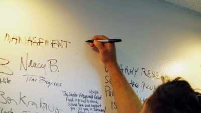 [Zac] This more than just
writing my name on a wall. - Down to Earth with Zac Efron