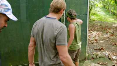 -[Zac] This is the methane digester.
-[Stephen laughing] - Down to Earth with Zac Efron