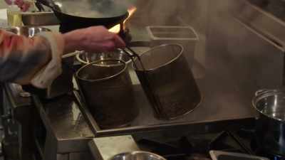 [Zach] Uh, whoops.
Forgot about noodles
in there. Oops! - No Recipe Road Trip With the Try Guys