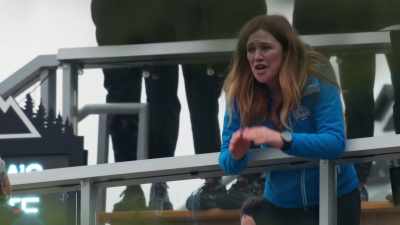 Zalie, when she finished and
smacked the red button down - Canada's Ultimate Challenge