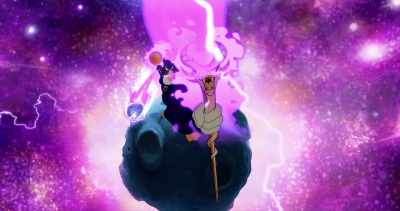 -(zapping)
-(rumbling) - Legend of the Three Caballeros