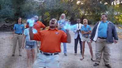 -(zapping) -(screaming) - Rob Riggle's Ski Master Academy