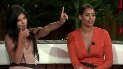 ZARA: So girls,
we're thinking, - Love Island
