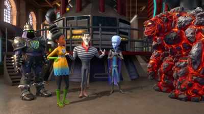 Ze robot poisson zat would keep
your place so span and spic-y. - Megamind vs. the Doom Syndicate