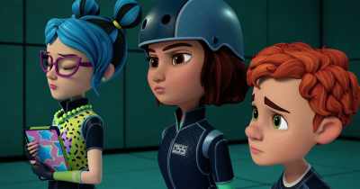 -[Zed] At Spy Games tomorrow.
-[growls] - Spy Kids: Mission Critical