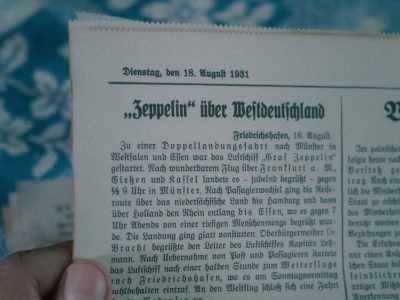 "ZEPPELIN" OVER WESTERN GERMANY" - Fabian: Going to the Dogs