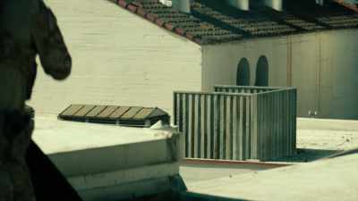 Zero-One, looking
at roof in question. - SEAL Team