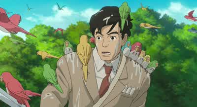 眞人さん 逃げて！ 夏子 母さん！ - The Boy and the Heron
