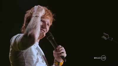 Zoals Pansy in Harry Potter, - Apple Music Live: Ed Sheeran