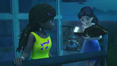 Zobo, you know how
to turn this thing on? - LEGO Friends: Girls on a Mission