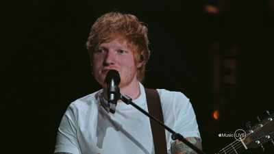 Zodra de duisternis op je deur klopt, - Apple Music Live: Ed Sheeran