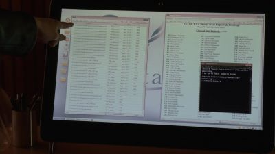 ZOE: Right there.
She accessed this file a dozen times... - Person of Interest