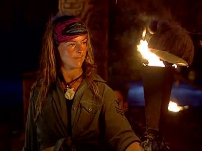 Zoe, the tribe has spoken.
>> Strength and honor. - Survivor