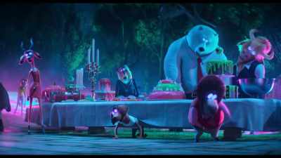 [zombies groaning] - Sing: Thriller