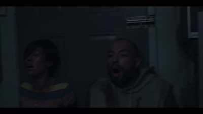 [zombies snarling
and banging on door] - Black Summer