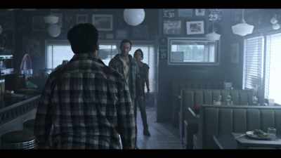 [zombies snarling outside] - Black Summer